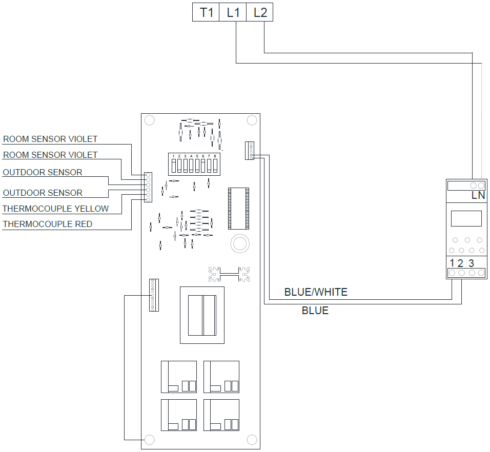 120V 1000-Series and 2000-Series wiring